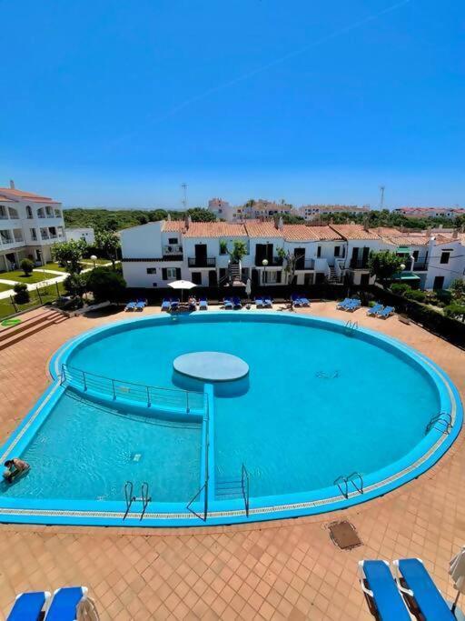 La Vall Apartamento En Planta Baja Con Piscina Cala'N Blanes (Menorca) Exterior foto