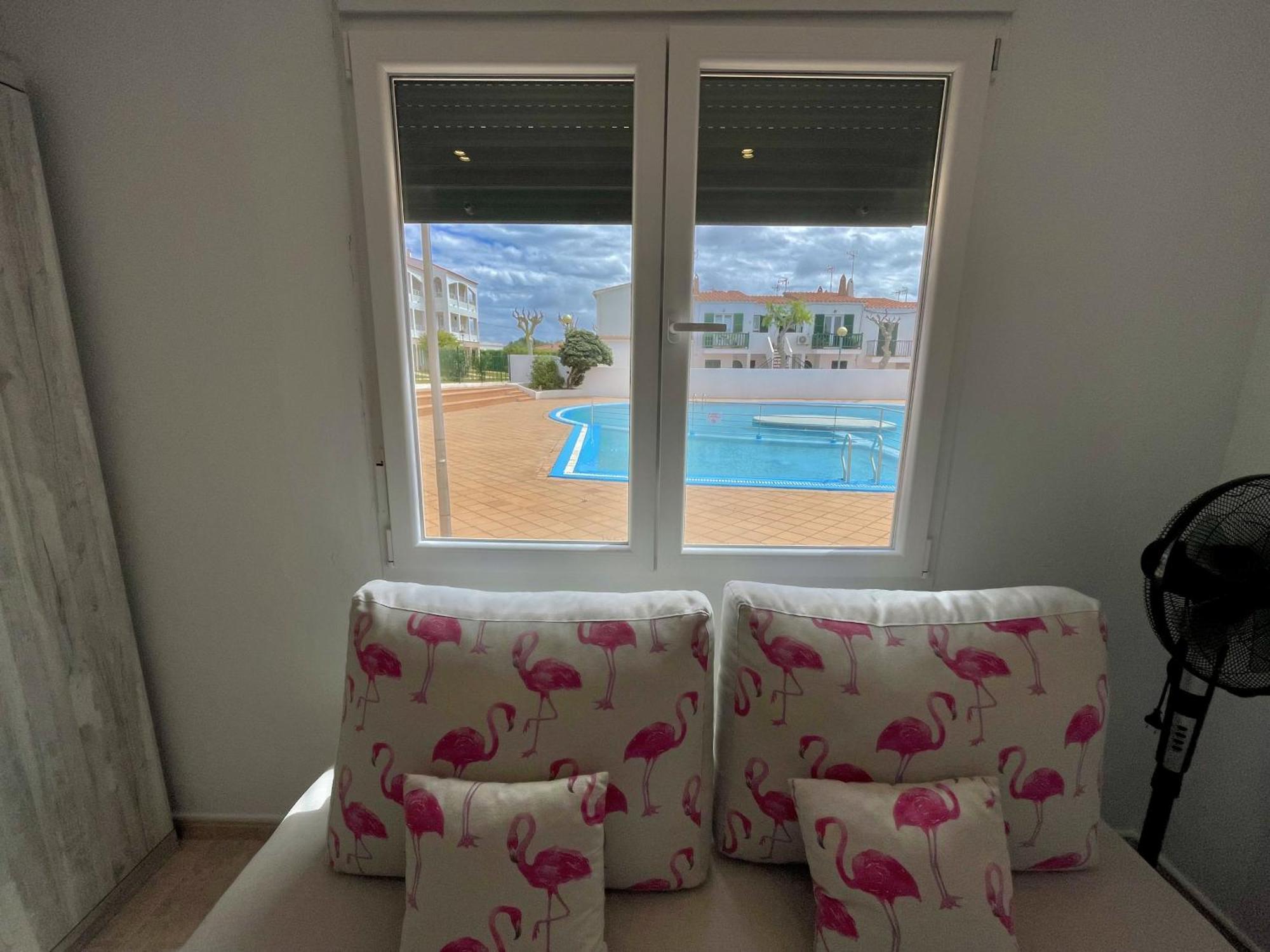 La Vall Apartamento En Planta Baja Con Piscina Cala'N Blanes (Menorca) Exterior foto